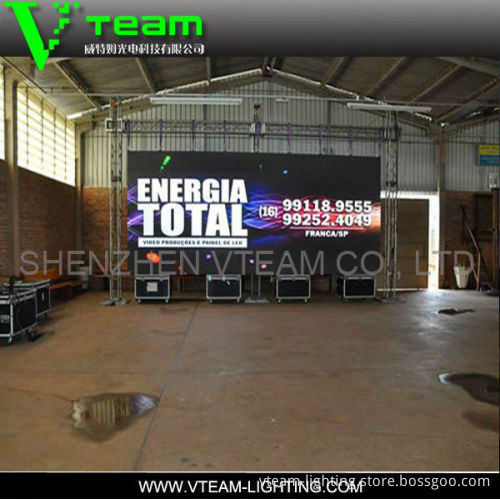 Alibaba ShenZhen indoor light weight vedio p6 rental led display
